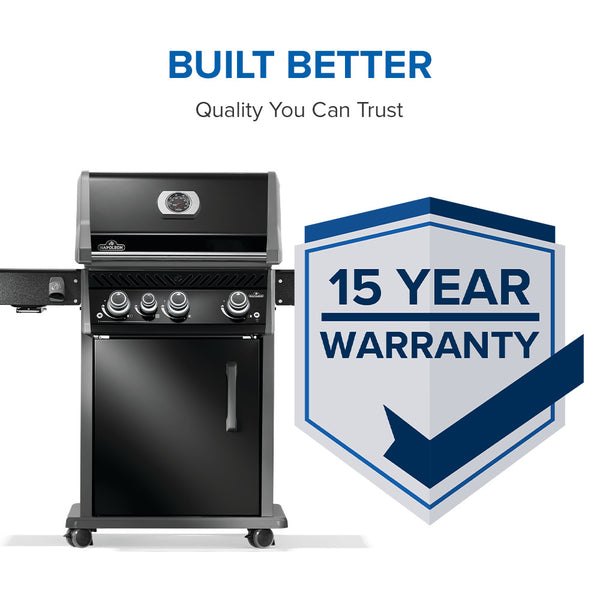 Napoleon Rogue Pro 425 SIB - Black - Choose Propane or Natural Gas