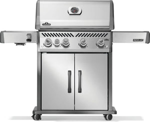 Rogue 525 Pro Stainless with Infrared Side Burner - Choose Propane or Natural Gas