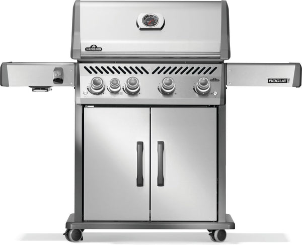 Rogue 525 Pro Stainless with Infrared Side Burner - Choose Propane or Natural Gas