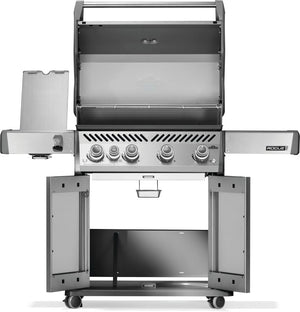 Rogue 525 Pro Stainless with Infrared Side Burner - Choose Propane or Natural Gas