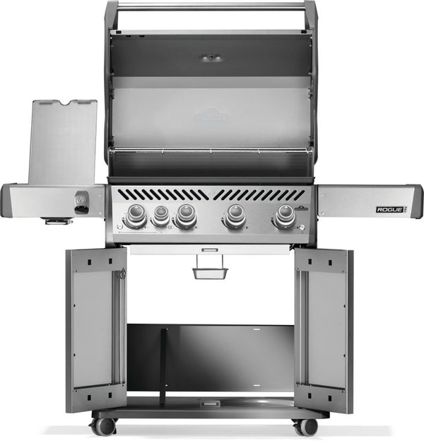 Rogue 525 Pro Stainless with Infrared Side Burner - Choose Propane or Natural Gas