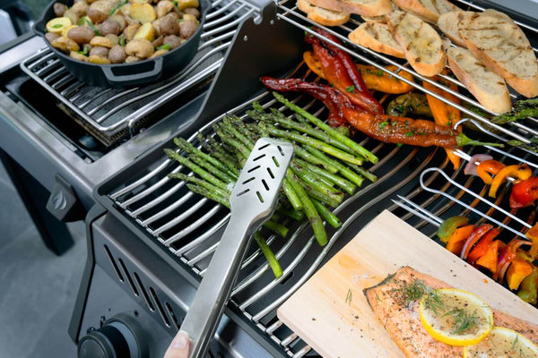 Rogue 525 Pro Stainless with Infrared Side Burner - Choose Propane or Natural Gas