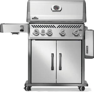 Rogue 525 Pro Stainless with Infrared Side Burner - Choose Propane or Natural Gas