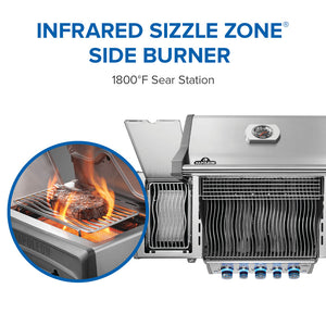 Napoleon Rogue Pro-S 425 with Infrared Side Rear Burner
