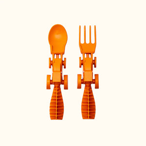 Set of 2 Tractor Utensils - 2 Different Color's to Choose From