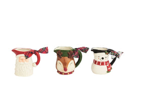 Christmas Character Bud Vases - Choose from 3 Different Styles