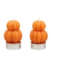 Fall Figural Tea Light Sets - Comes in 4 Different Varieties
