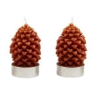 Fall Figural Tea Light Sets - Comes in 4 Different Varieties