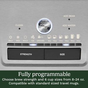 Custom Grind & Brew Single-Cup Coffee Maker