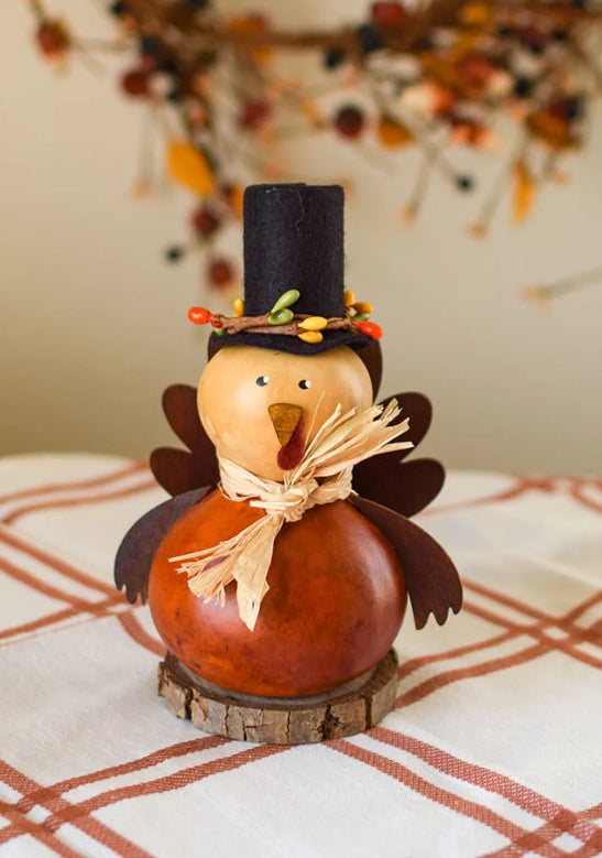 Westley Tiny Turkey - Meadowbrooke Gourds