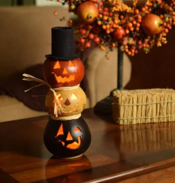 Jack Stack - Medium Tall Lit - Meadowbrook Gourds