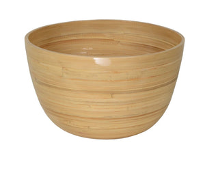 Bamboo Salad Serving Bowl - Choose your Favorite Color!