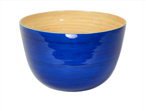 Bamboo Salad Serving Bowl - Choose your Favorite Color!