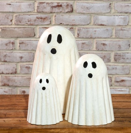 Metal Ghost Decor - Choose from 3 Sizes