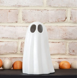 LED Ceramic Ghost - Choose from Two Sizes
