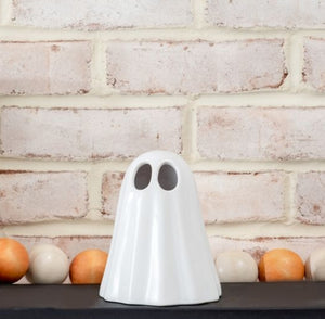 LED Ceramic Ghost - Choose from Two Sizes