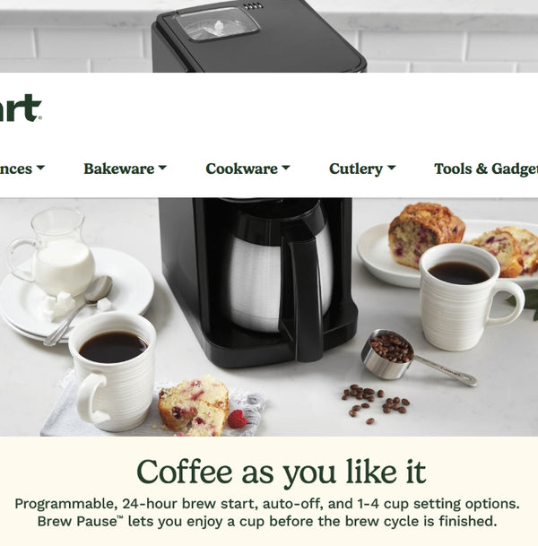 Automatic Grind & Brew 10 Cup Coffeemaker