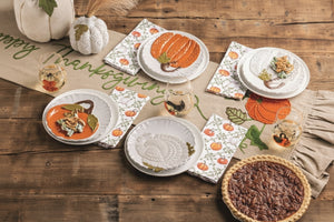 Pumpkin Vine Cloth Napkin - Set of 4