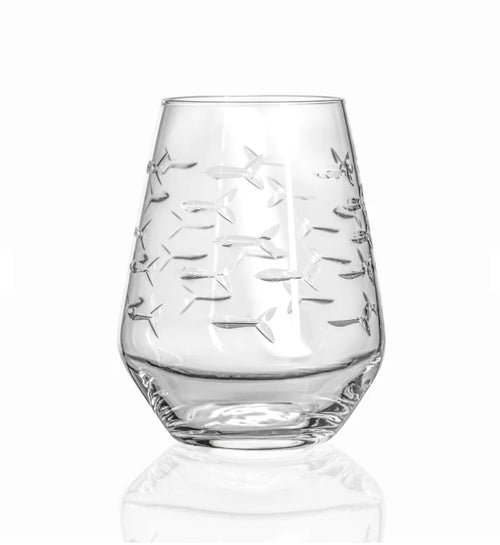 School of Fish Glassware Collection - Assorted Barware Styles