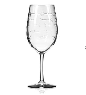 School of Fish Glassware Collection - Assorted Barware Styles