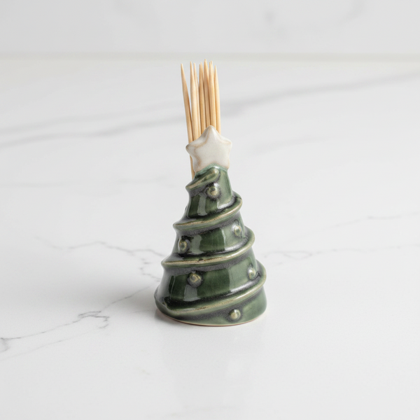 Christmas Toothpick Caddy Sets - 4 Different Styles to Choose From