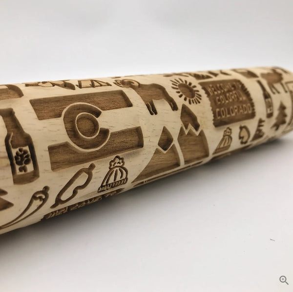 Patterned Rolling Pin - Several Styles to Choose From