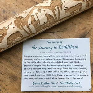 Patterned Rolling Pin - Several Styles to Choose From