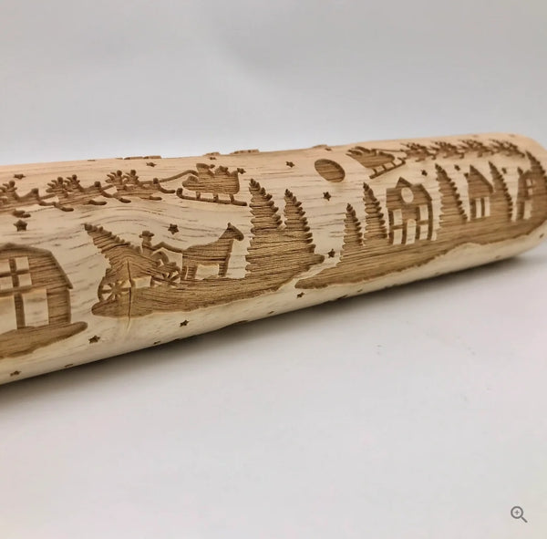 Patterned Rolling Pin - Several Styles to Choose From