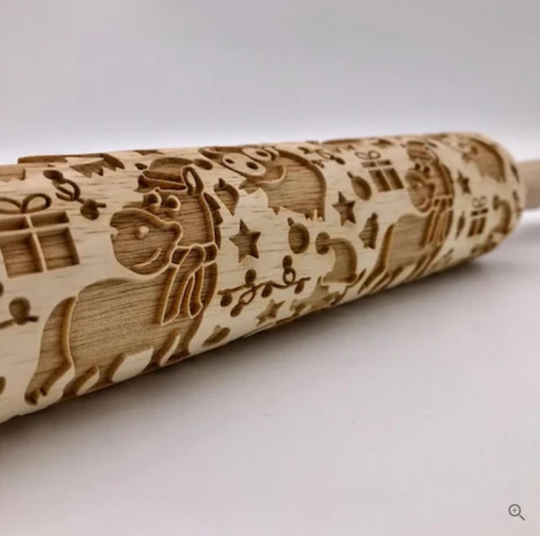 Patterned Rolling Pin - Several Styles to Choose From