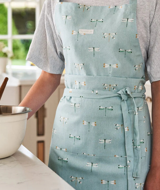 Watercolour Dragonfly Apron