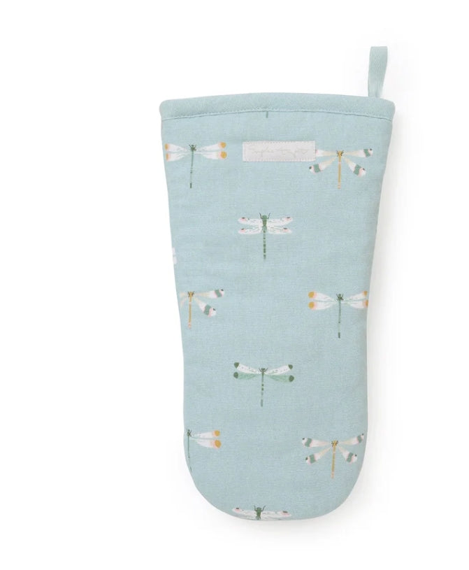 Watercolor Dragonfly Oven Mitt