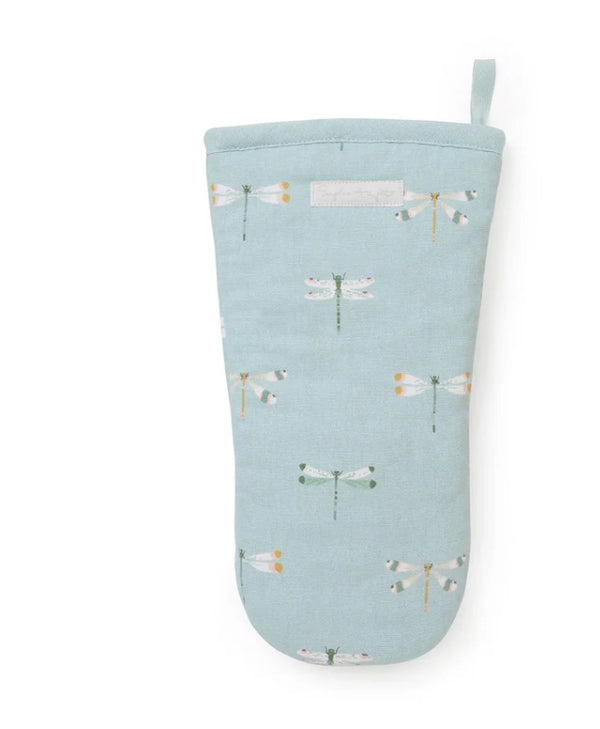Watercolor Dragonfly Oven Mitt