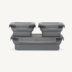 Secondz Collapsible Food Storage 3pc set