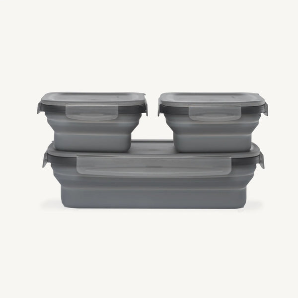 Secondz Collapsible Food Storage 3pc set