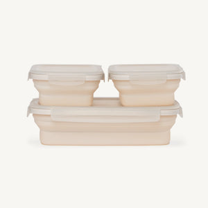 Secondz Collapsible Food Storage 3pc set