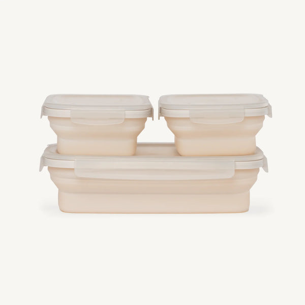 Secondz Collapsible Food Storage 3pc set