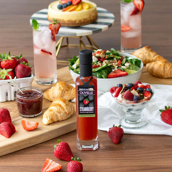 100ml Strawberry White Barrel Aged Balsamic