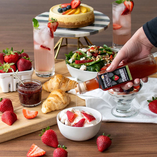 100ml Strawberry White Barrel Aged Balsamic