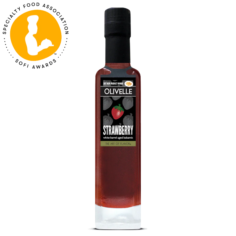 250 ml Strawberry White Barrel Aged Balsamic