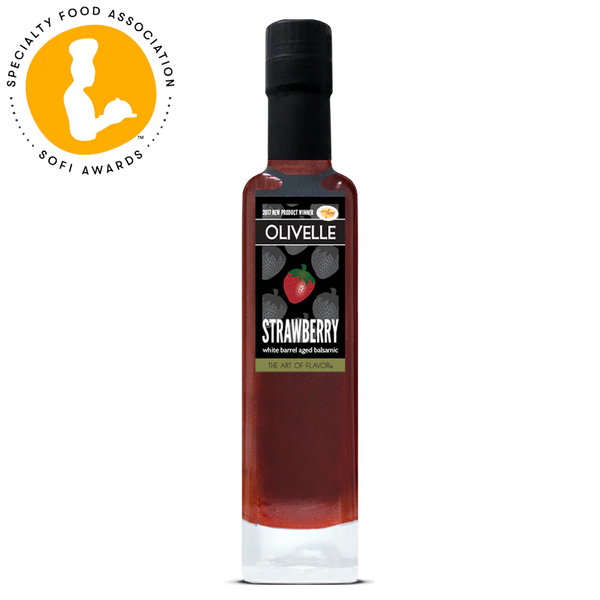 250 ml Strawberry White Barrel Aged Balsamic
