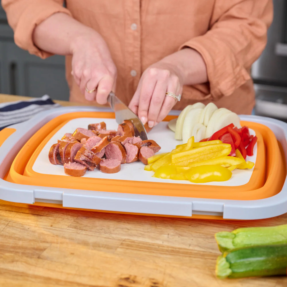 DripEZ  BBQ  Meal & Prep Tub W/Lid