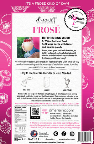 Frosé - Ready-To-Freeze Wine Slush