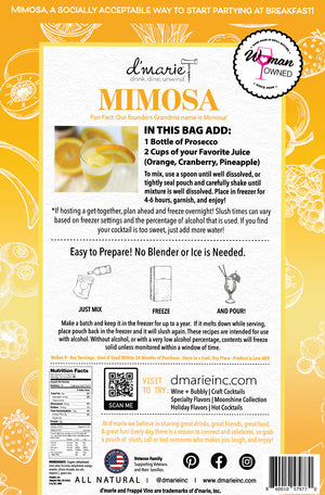 Mimosa Cocktail - Ready-To-Freeze Cocktail