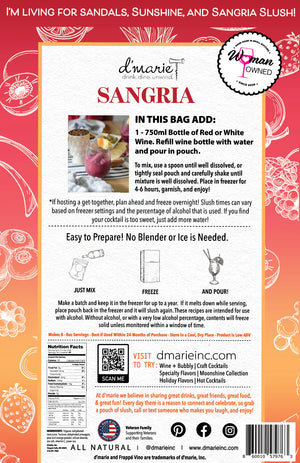 Sangria - Ready-To-Freeze Wine Cocktail