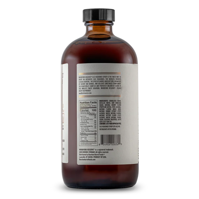 Woodford Reserve Chocolate Old Fashioned Cocktail Syrup