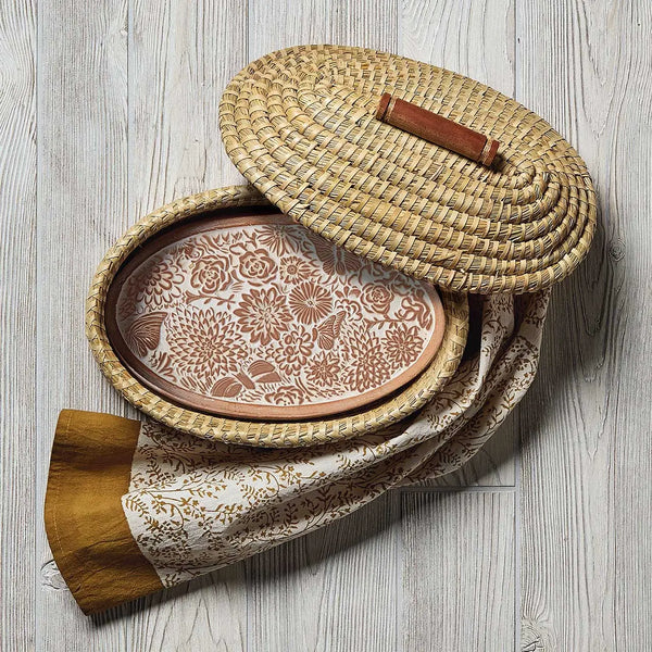 Butterfly Garden Handmade Bread Warmer