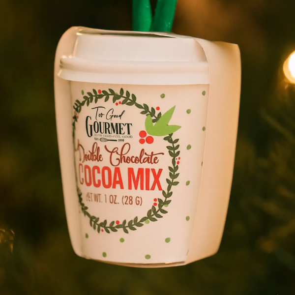 Holiday Cocoa Ornament Cups Assorted Variety
