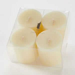 Ivory 2"x2" Candles-Set of 4