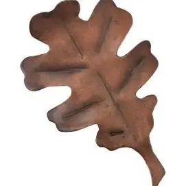 Leaf Napkin Ring Copper Finish