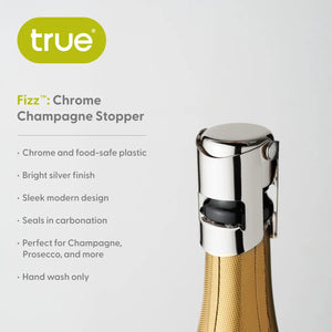 Fizz Chrome Champagne Stopper